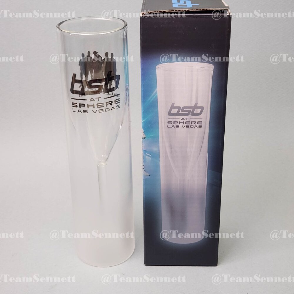 Backstreet Boys Champagne Flute / Into the Millennium Sphere Vegas Residency